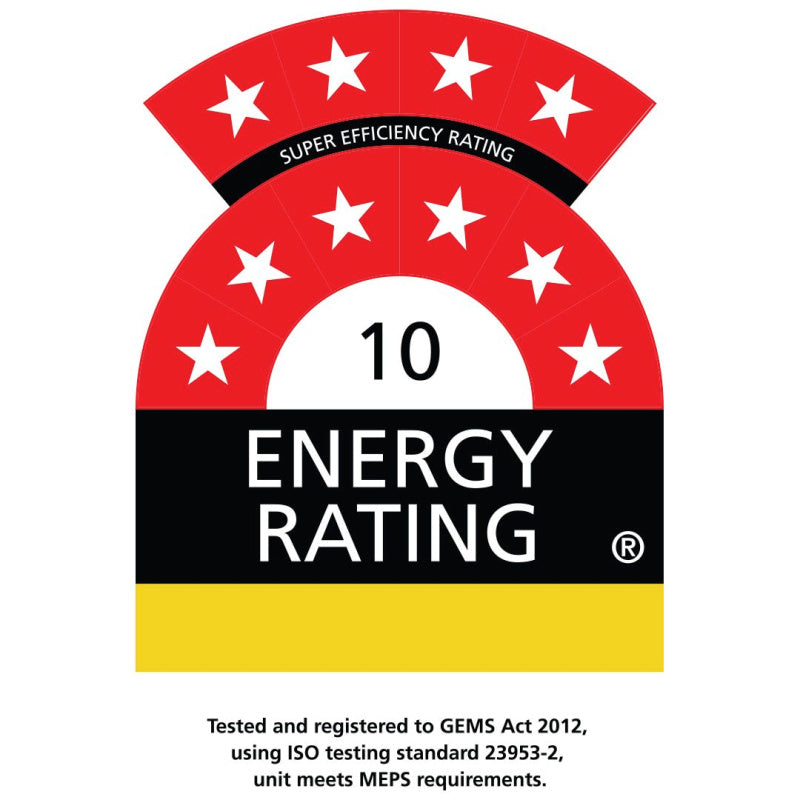Bar Fridge | Single Door Alfresco | Multi Light energy rating of 10 out of 10 stars