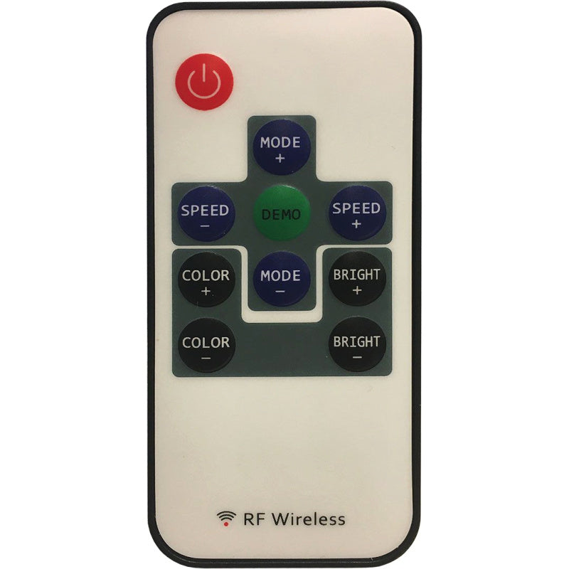 Bar Fridge | Single Door Alfresco | Multi Light close up remote control